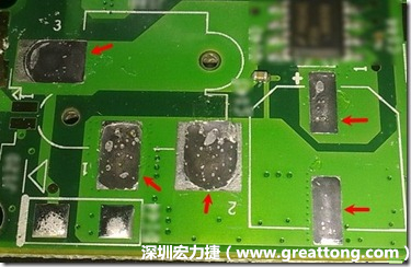 零件掉落與電路板鍍金厚度的關系