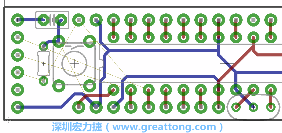 4.1. 把剩下的元件移動(dòng)到電路板工作區(qū)上。